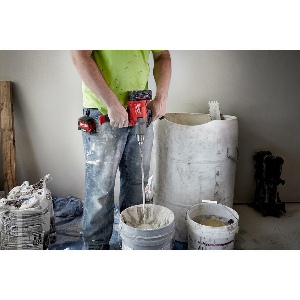 Milwaukee CANADA 18V Li-Ion Brushless Cordless 1/2 inch Mud Mixer (Tool Only)