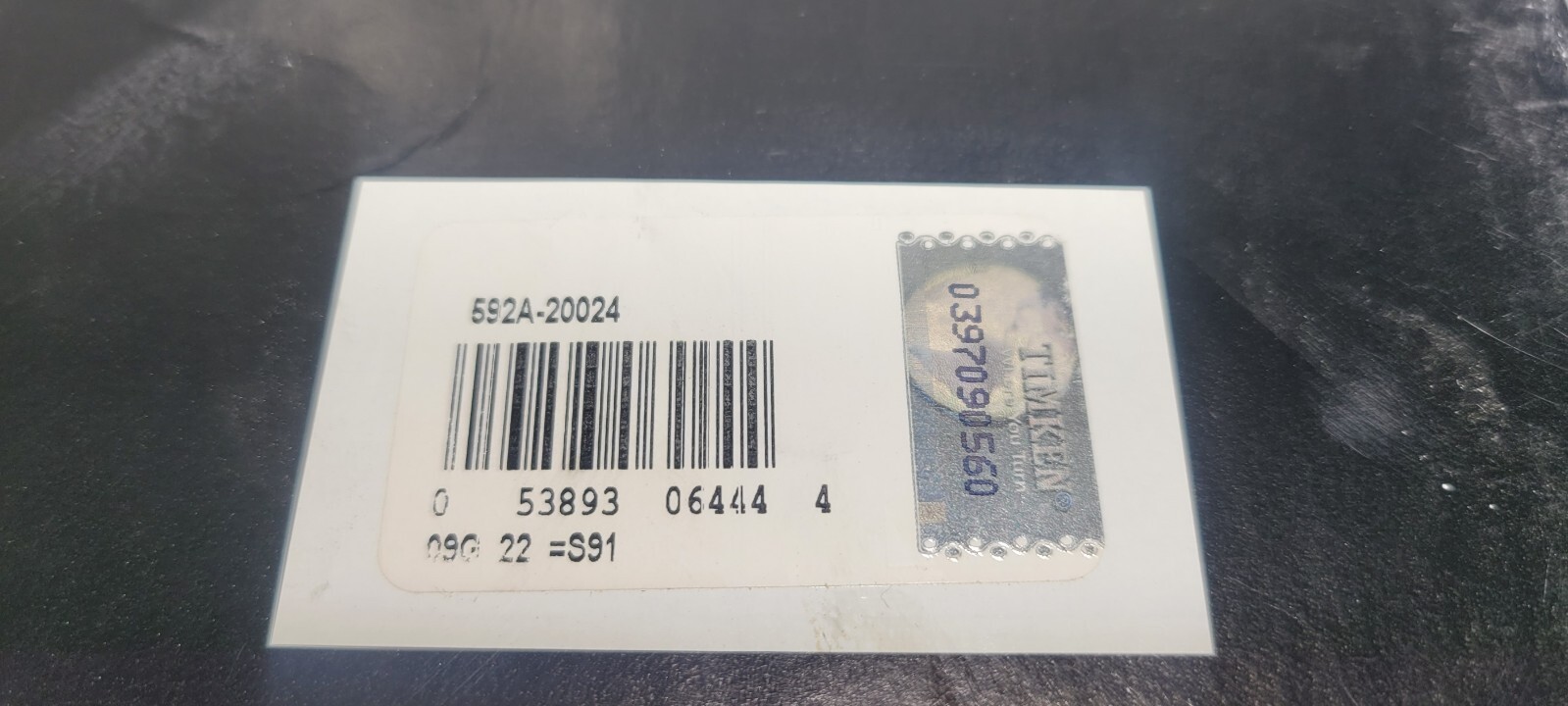 Genuine TIMKEN 592-A TAPERED ROLLER BEARING CUP USA 592A