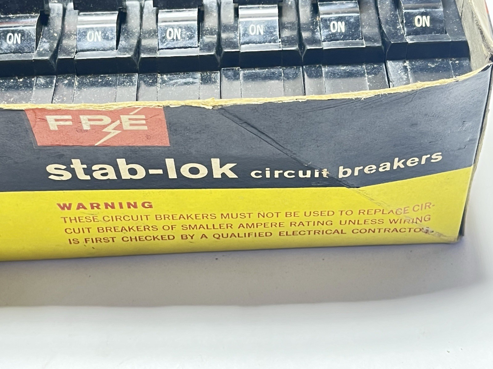 10 FPE Stab Lok 15 Amp Circuit Breakers NA new