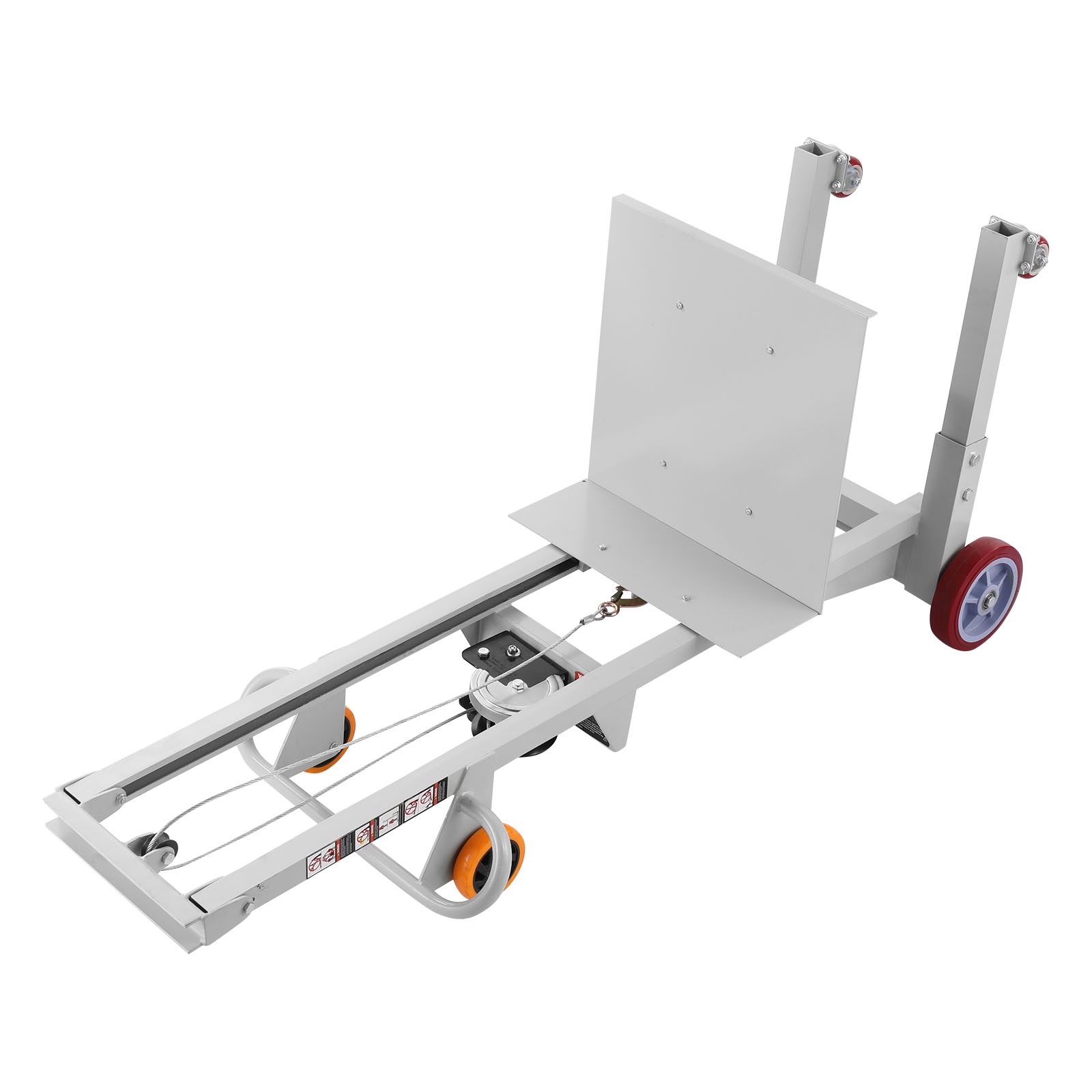 Uimoso Material Lift Winch Stacker 400 lbs Capacity with 51.1 in Maximum Height