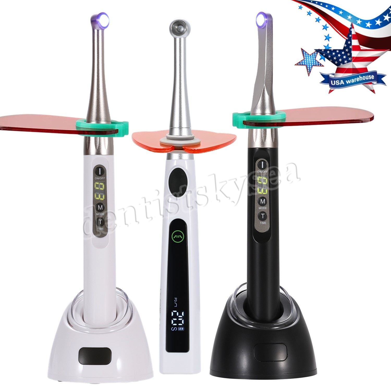 F/ NSK Dental LED High Speed Handpiece/1:5 1:1 Fiber Optic Electric Contra Angle