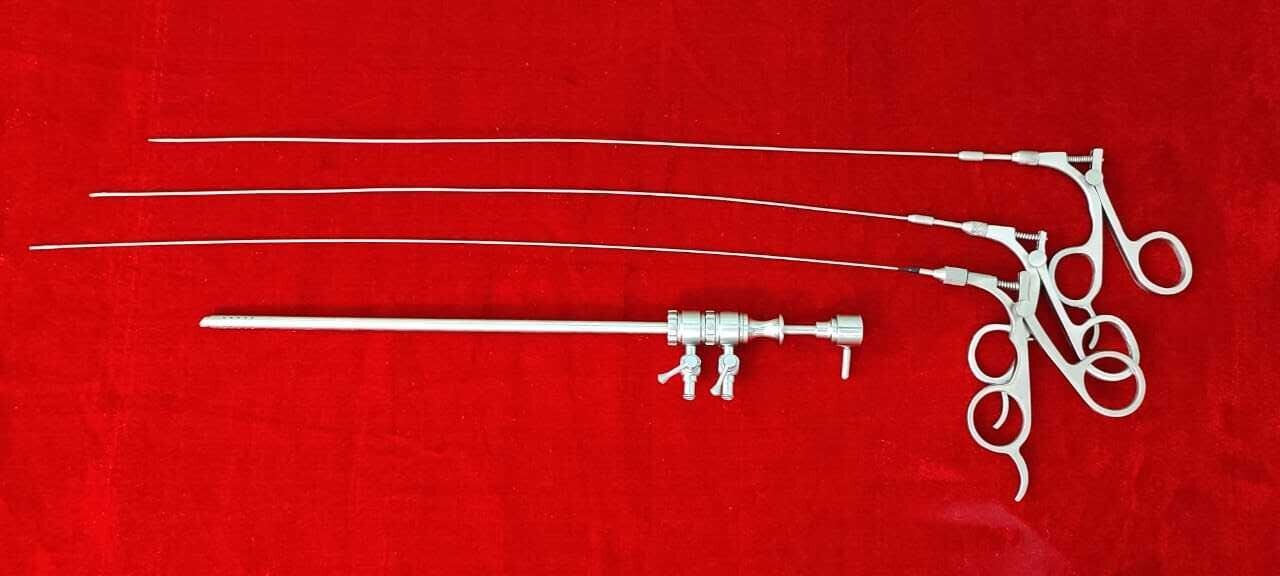 Hysteroscopy Diagnostic Surgery Set High Quality Reusable Surgical Instruments
