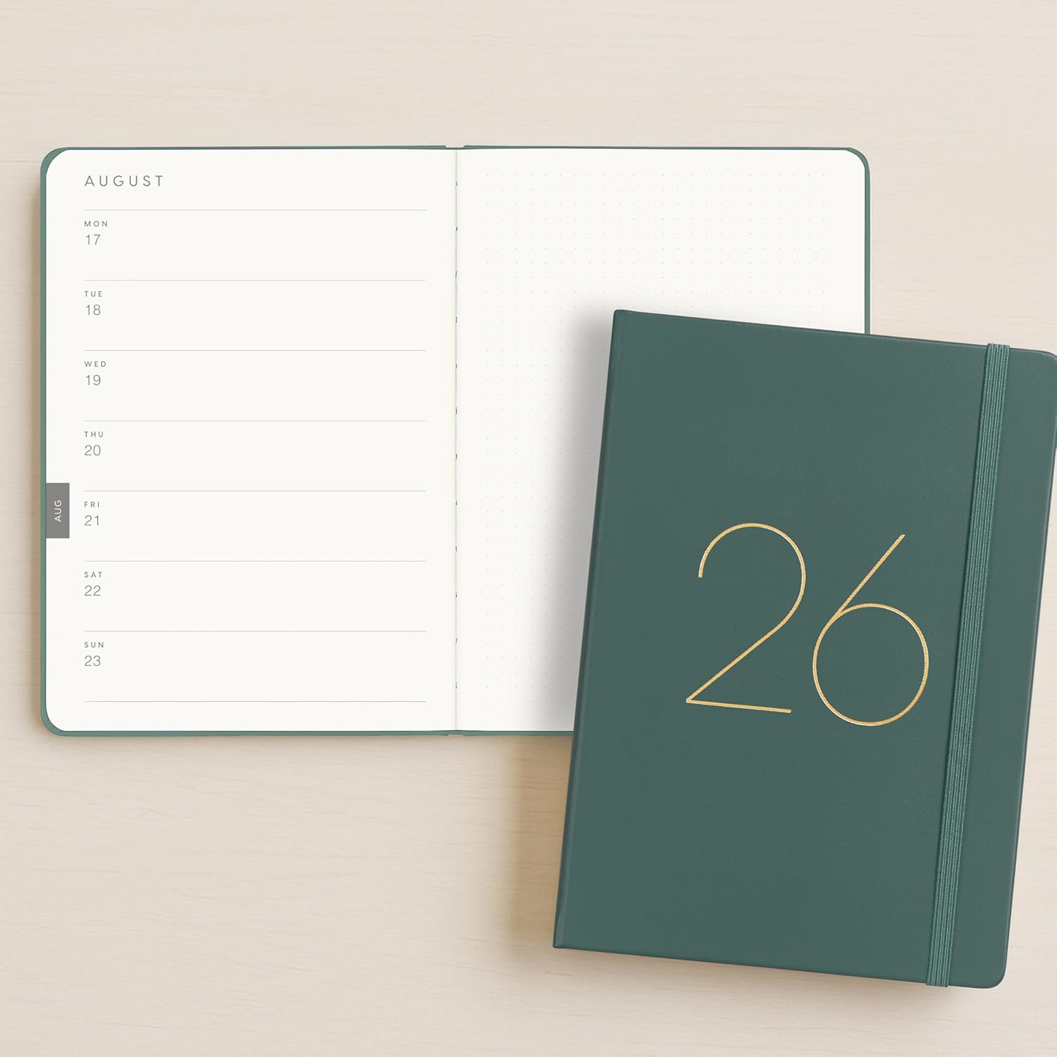And Per Se 2026 Planner, 15 Months Hardcover Daily, Weekly & Monthly Planner, A5