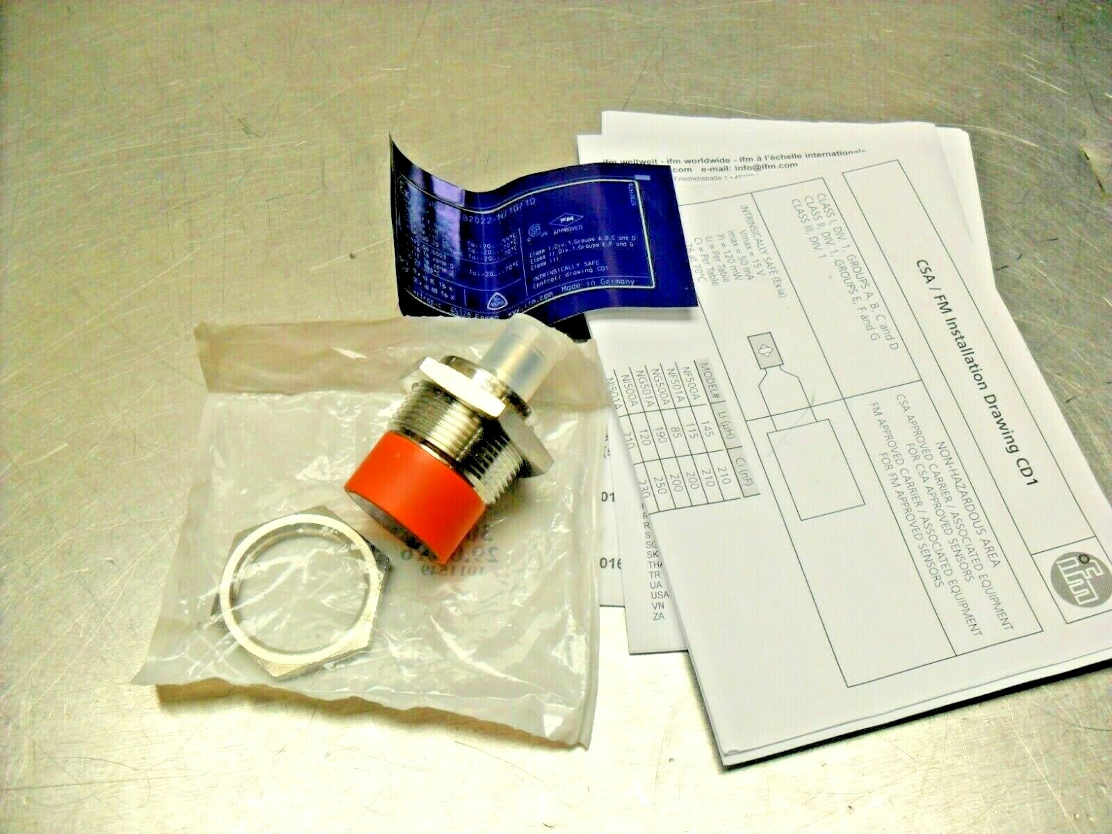 efector IIB2022-N/US/1G/1D – IIB 2022-N/US/1 G/1D – NIB