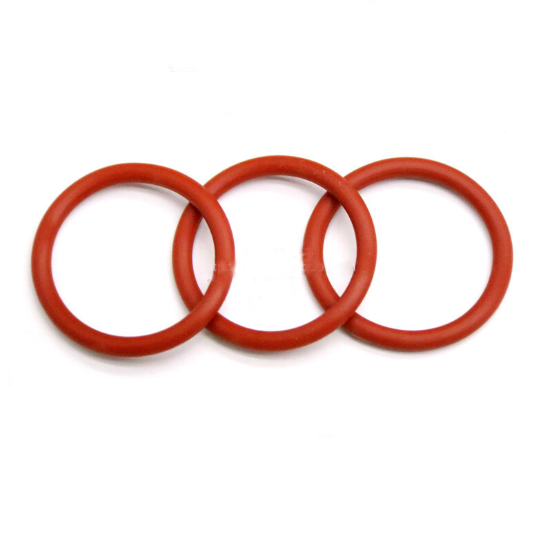 Ø3mm (OD=10~70mm) Food Grade Red Silicone Rubber O-Ring Gasket Sealing Washers