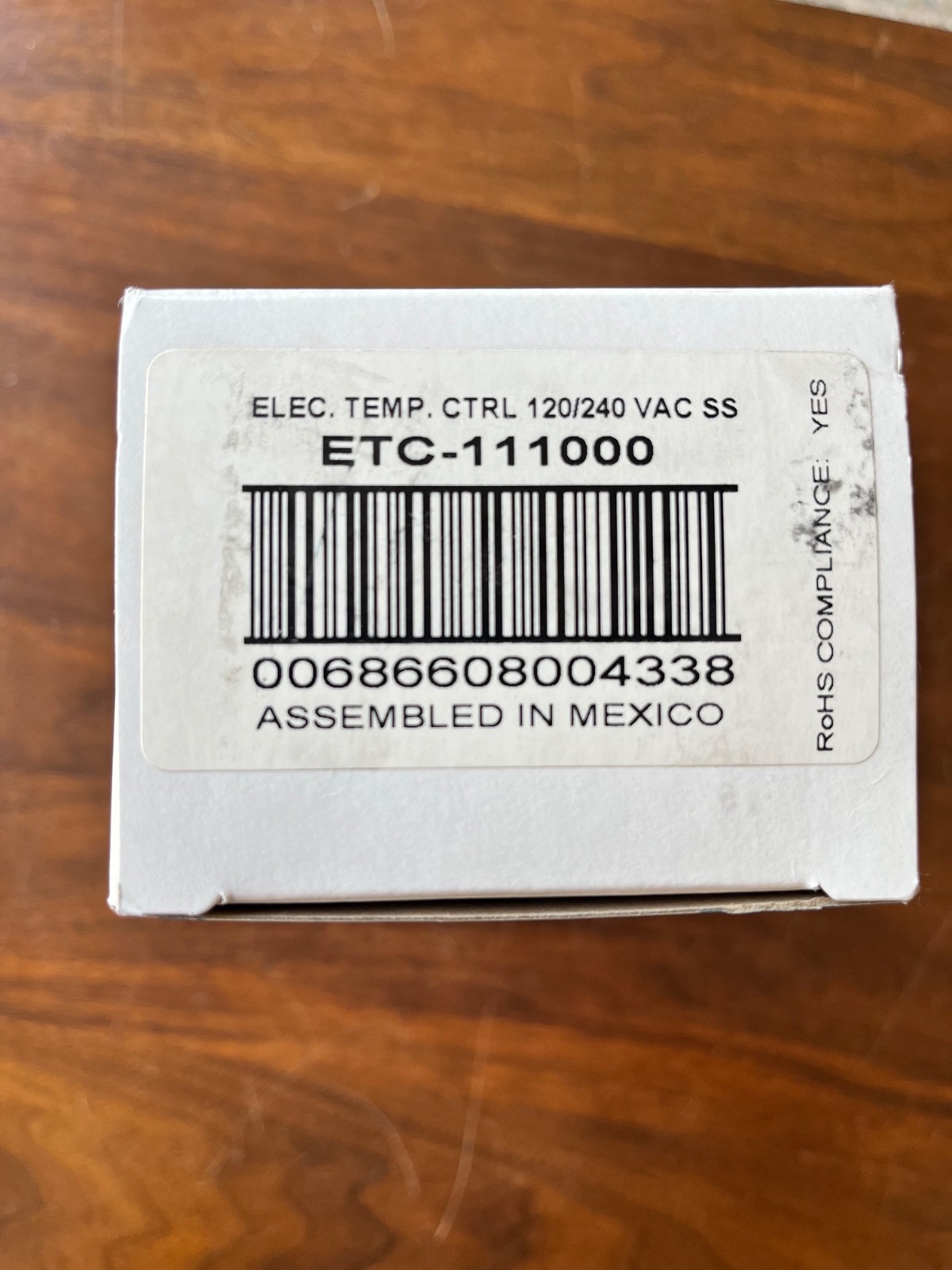 Ranco ETC-111000-000 Digital Electronic Temperature Control – Brand New in box