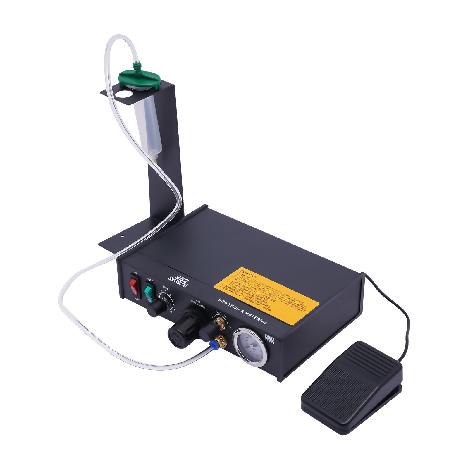 Semi-automatic Epoxy Resin Glue Dispenser Solder Paste Liquid Controller Dropper