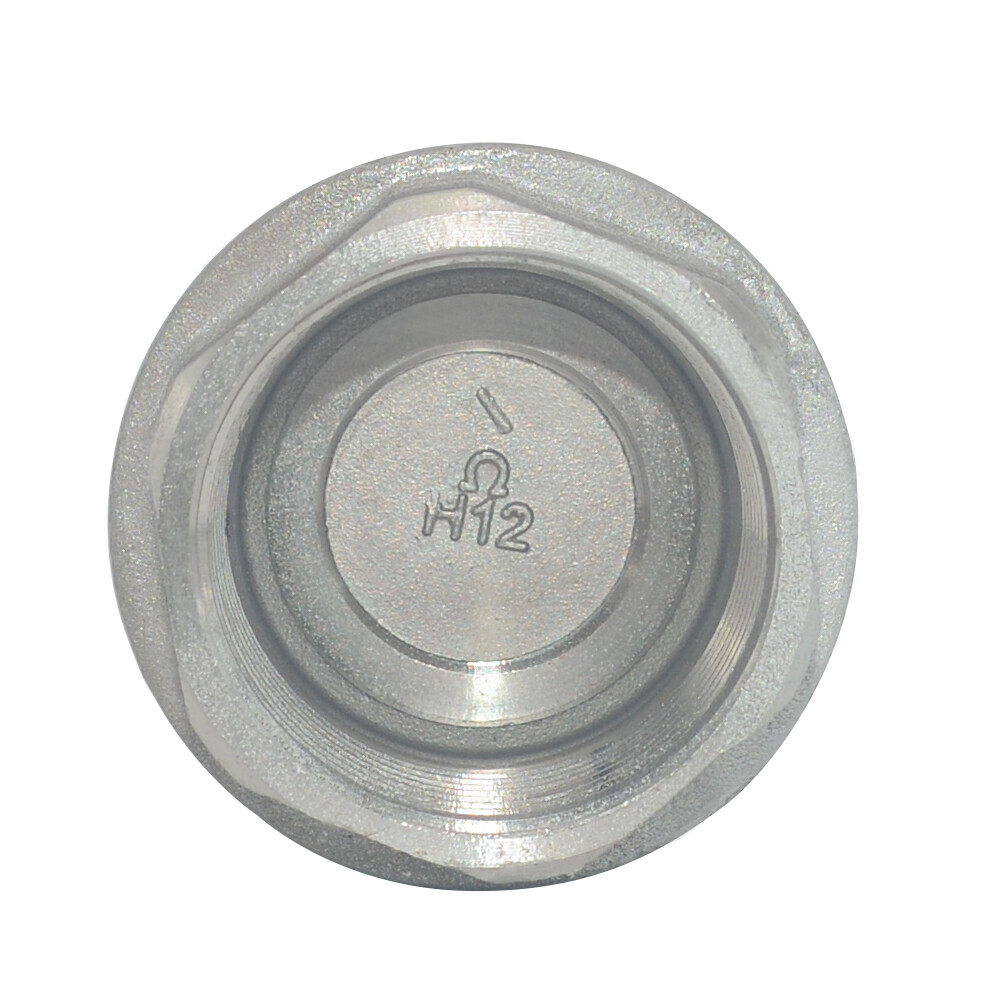 1.25″ 1-1/4 inch Spring Loaded In-line NPT Threaded Check Valve Stainless Steel