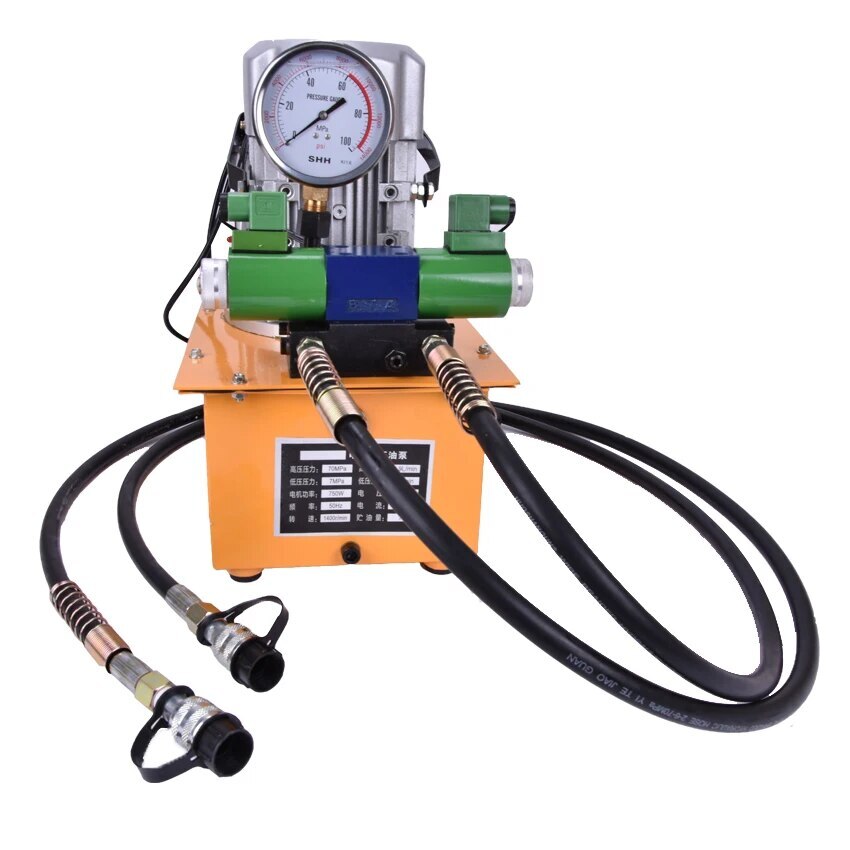 Electric Pump Station Solenoid Valve with Foot-Operated Hydraulic Press