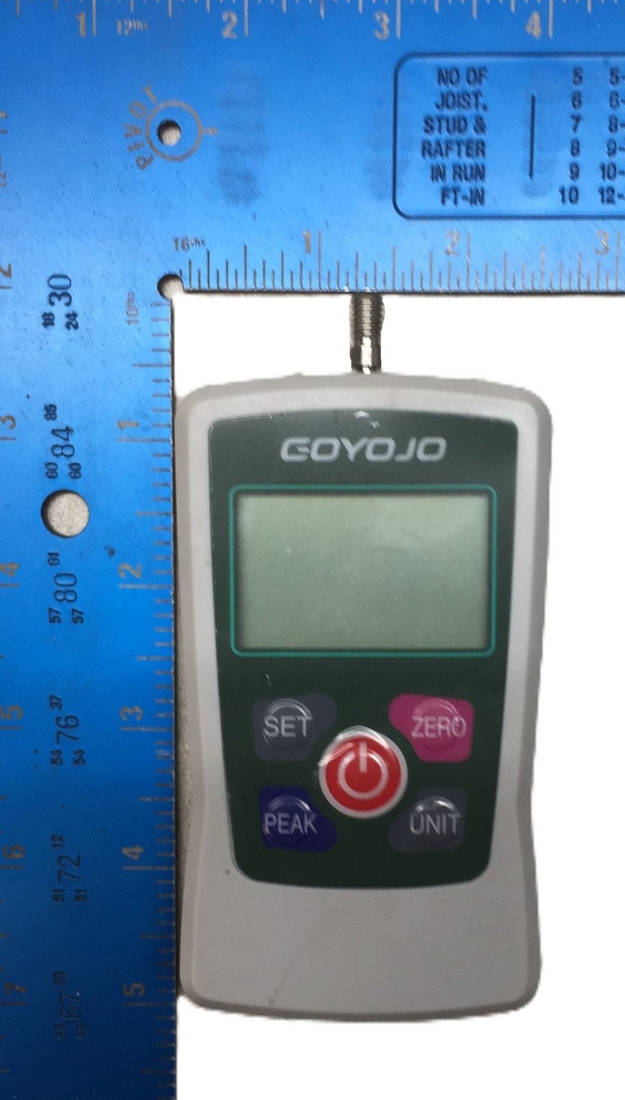 GOYOJO Digital Force Gauge High Precision Push/Pull Meter GF50 USED