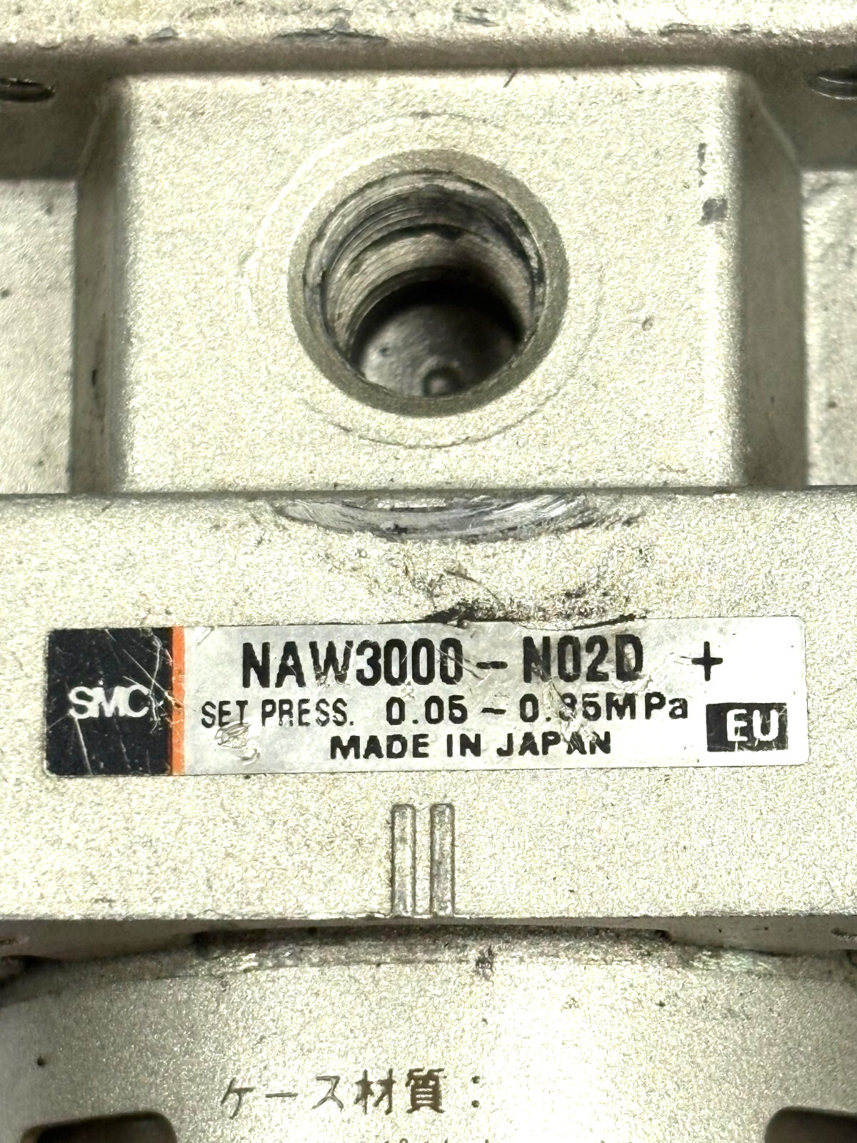 SMC PNEUMATIC FILTER REGULATOR NAW3000-NO20 0.5 TO 0.35MPA 60° C/140° F