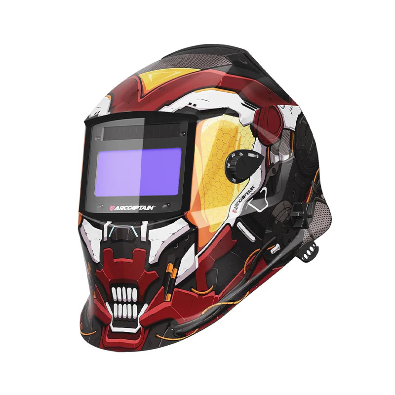 Arccaptain CUT55 LED Pilot Non-Touch Pilot Arc Plasma Cutter with Welder Helmet