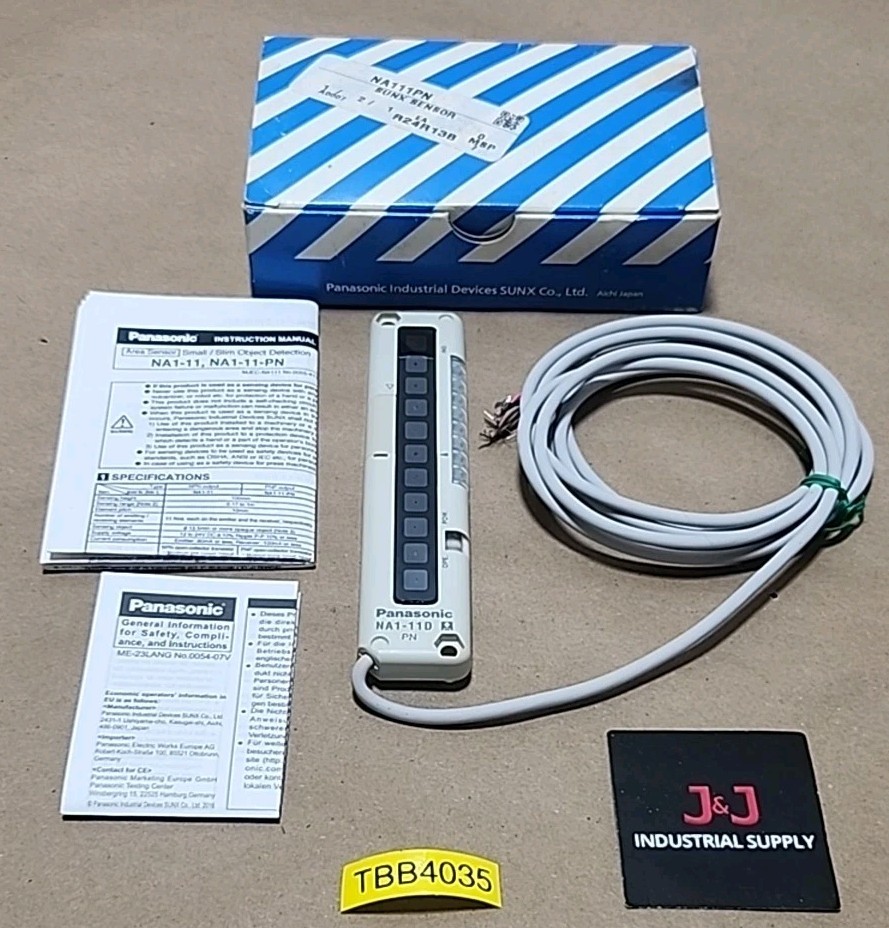 *NEW SURPLUS* Panasonic NA1-11D SunX Slim/Small Area Sensor 12-24Vdc + Warranty!