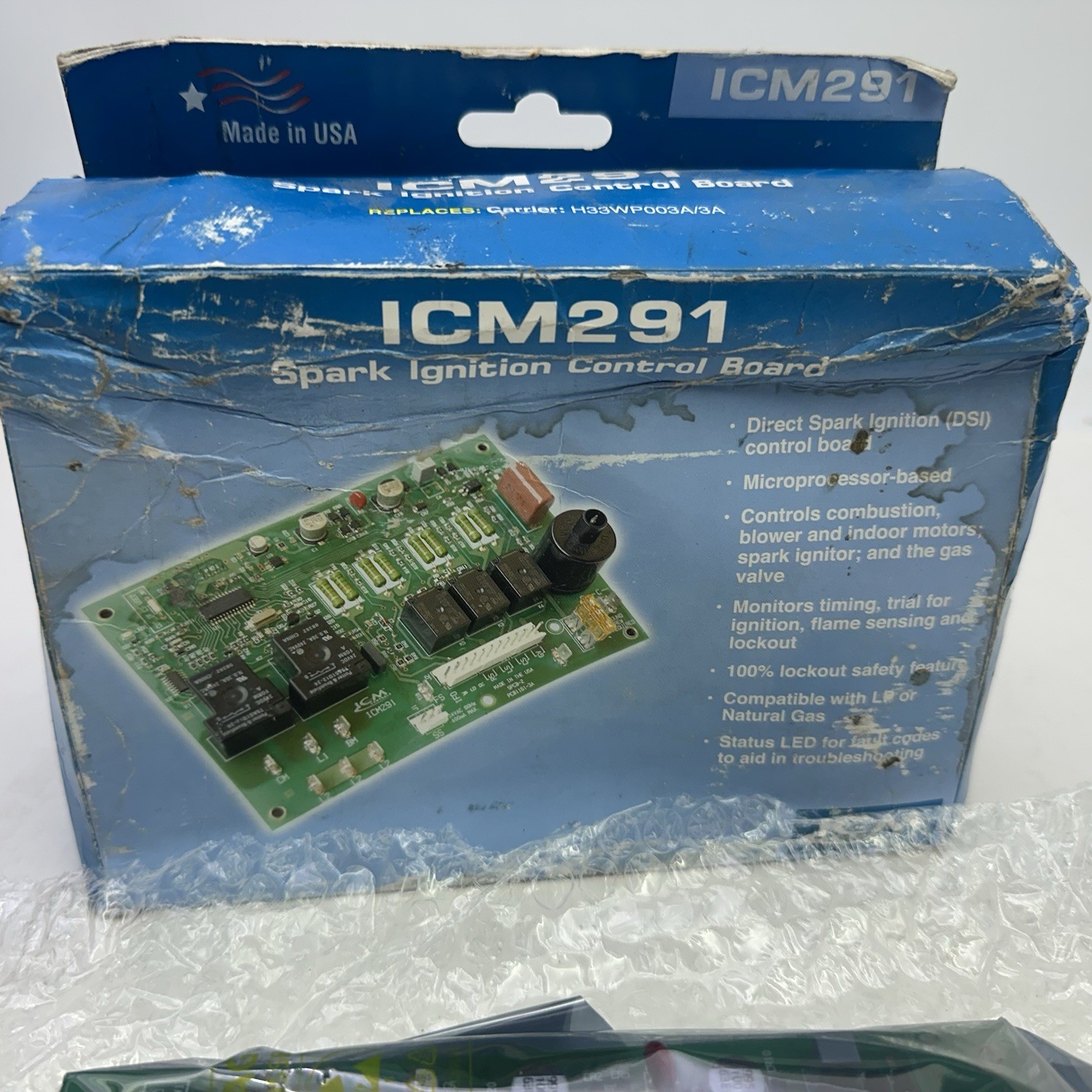 ICM CONTROLS ICM291 Direct Spark Gas Ignition Control Board