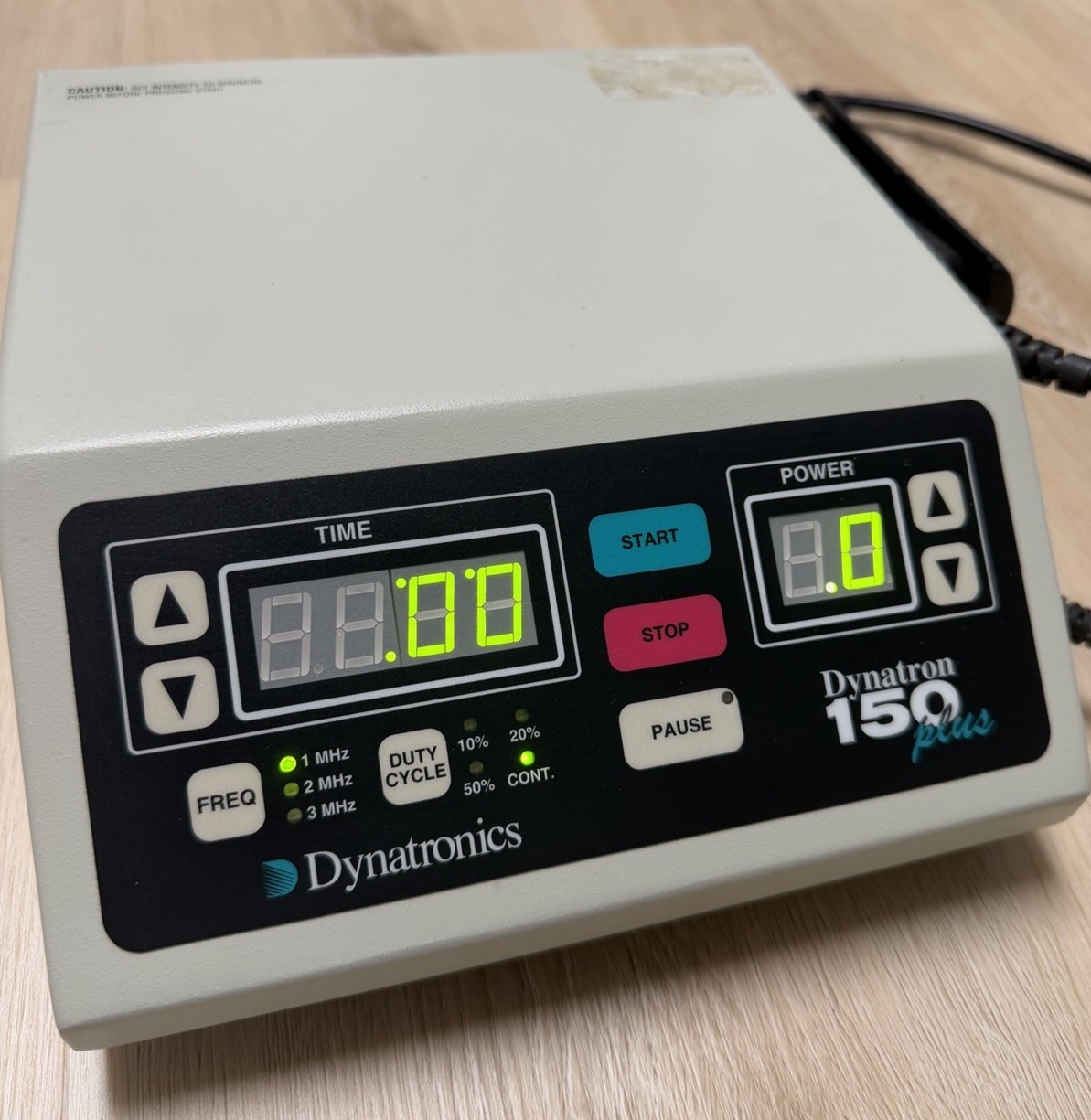 Dynatron 150 Plus Therapeutic Ultrasound Unit w/ Wand