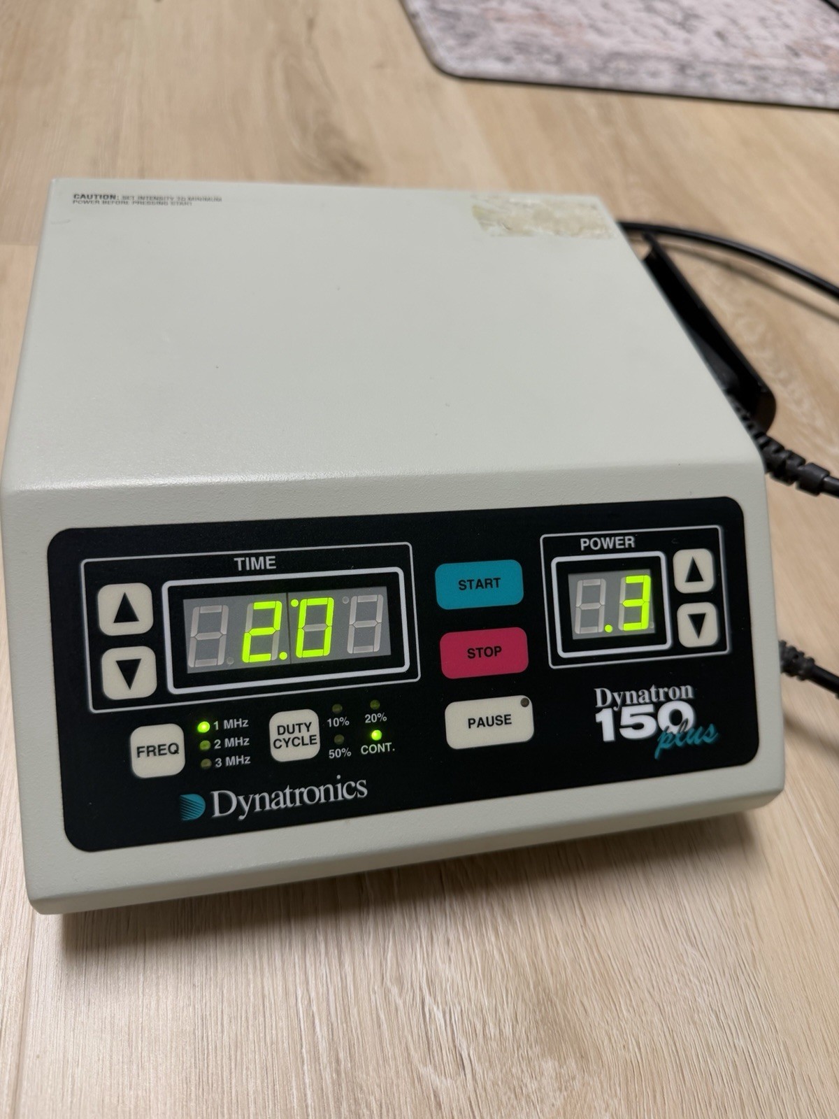Dynatron 150 Plus Therapeutic Ultrasound Unit w/ Wand