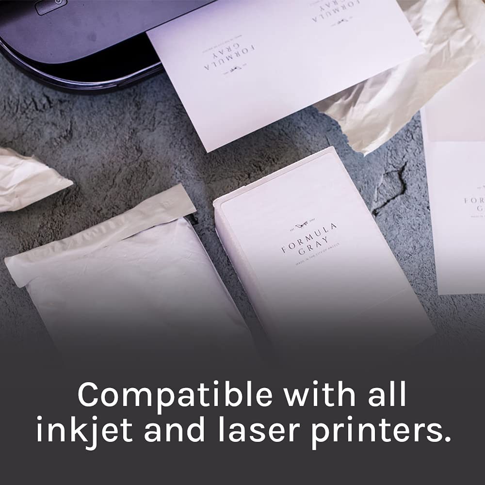 Premium Label Supply White Sticker Shipping Labels – 4″ x 100 Labels,