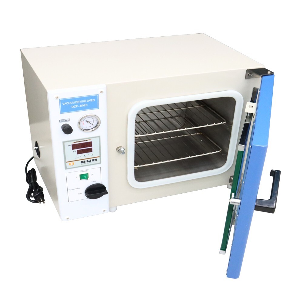 Lab Vacuum Drying Oven 0.9CuFt 110V 1KW Digital 122-482°F Temperature Controlled