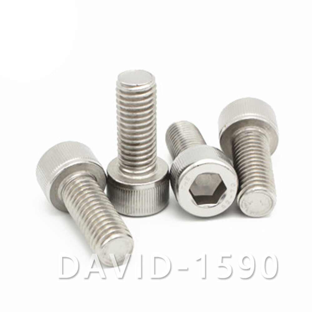 M7 Allen Screw Hex Socket Bolt Cap Head Screws White 12.9 Steel Length 10 – 40mm