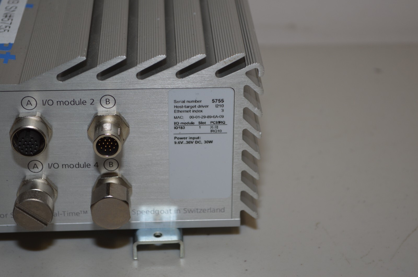 ^ Speedgoat Baseline Real-time Target Machine Simulink IO183 #W5863