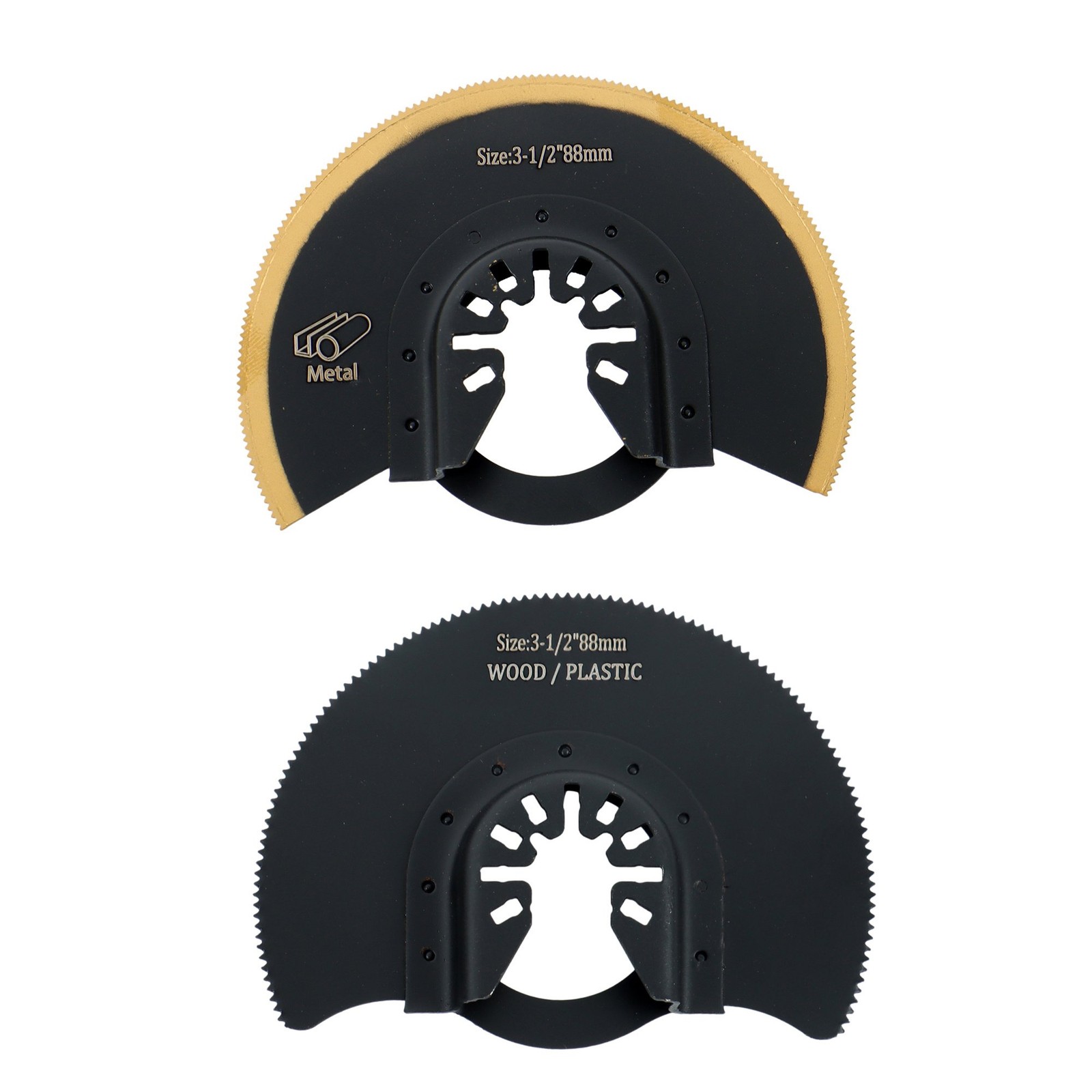 23 Pieces Oscillating Saw Blades – Titanium & Carbide Multitool Blades Kit