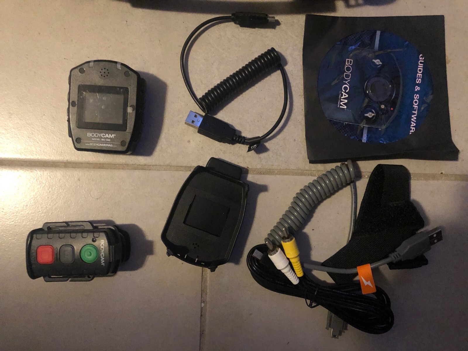 Bodycam BC-100 1080p -Pro-Vision- Police Body Camera