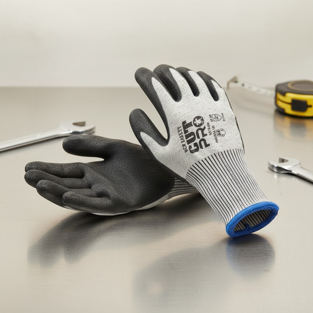 Cut, Puncture & Abrasion-Resistant Gloves, Cut & Puncture A4, 12 Pairs