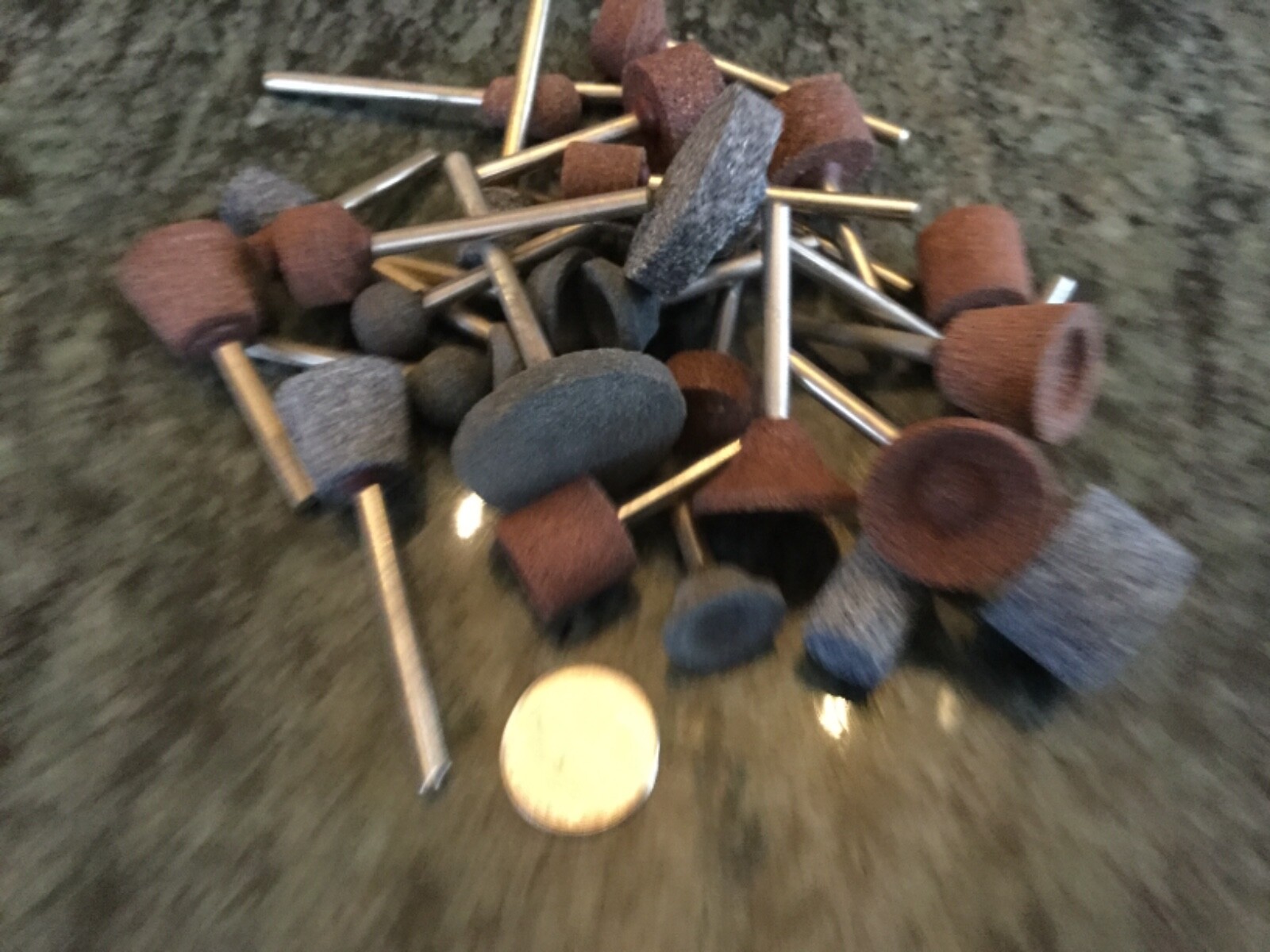mixed grab lot 5 ounces mounted point grinding point die grinder wheels abrasive