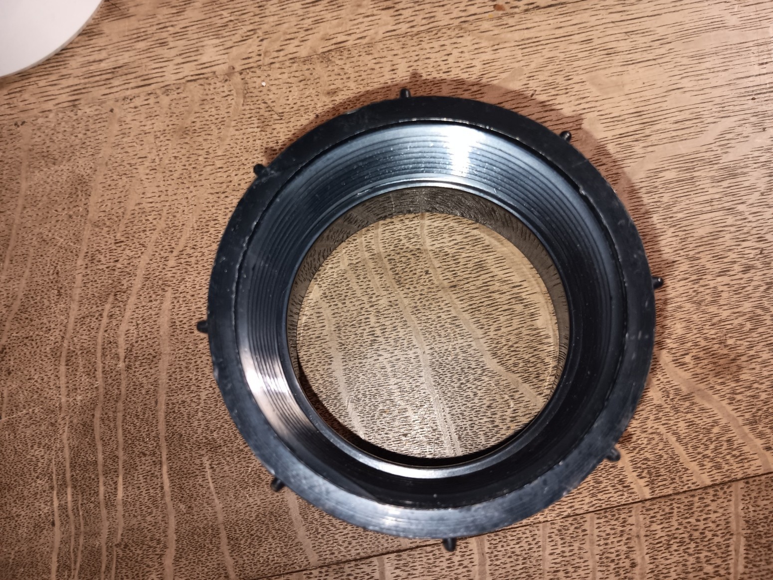 Charlotte Pipe 3-in x 3-in Black ABS DWV Adapter Fitting for Non-Potable Water