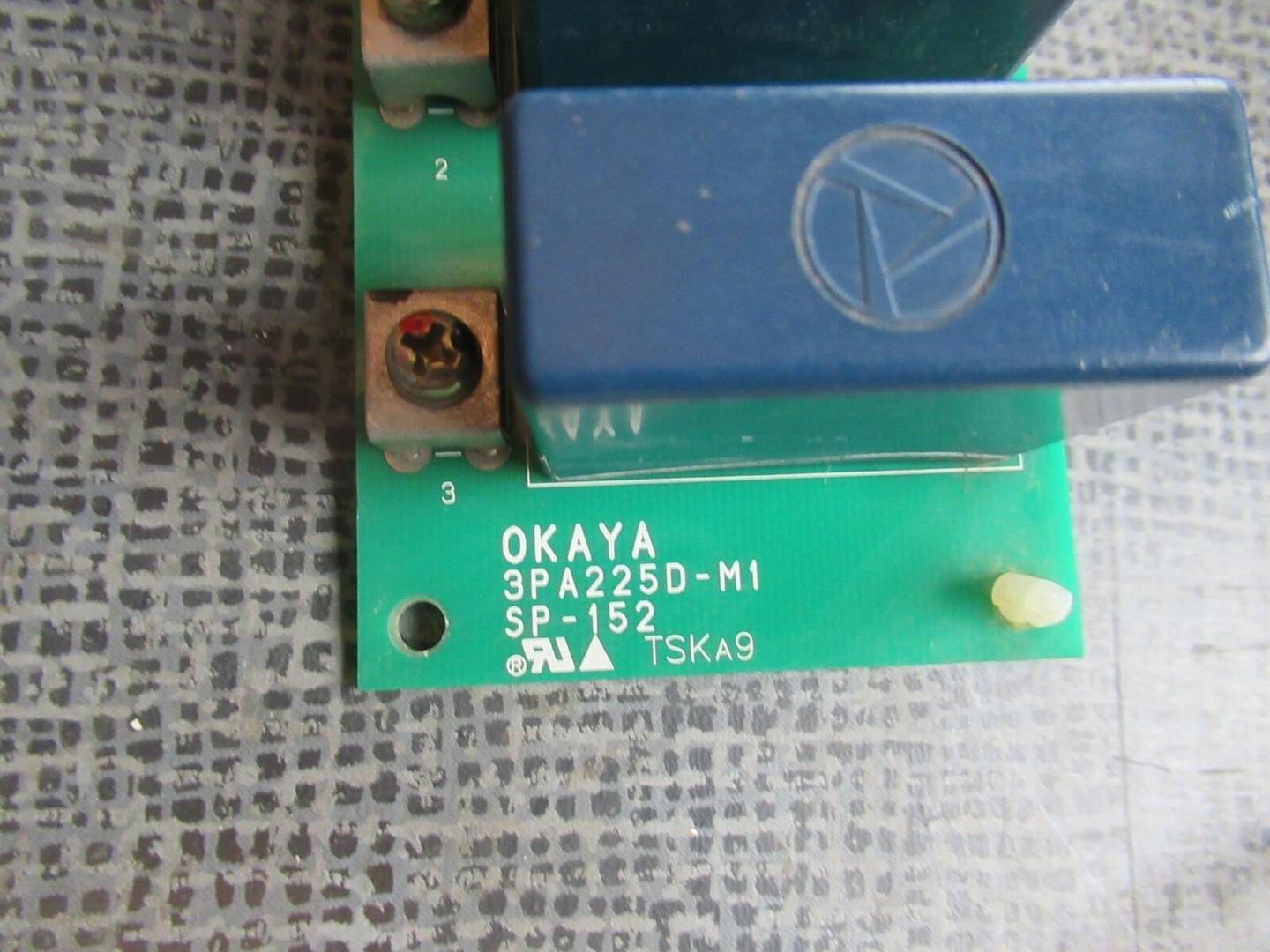 OKAYA CIRCUIT BOARD 3PA225D-M1 / XYAU-10 **WARRANTY INCLUDED**