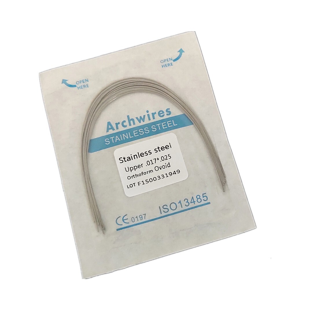 Dental Orthodontic Archwire Stainless Steel Rectangular Arch Wires All Sizes