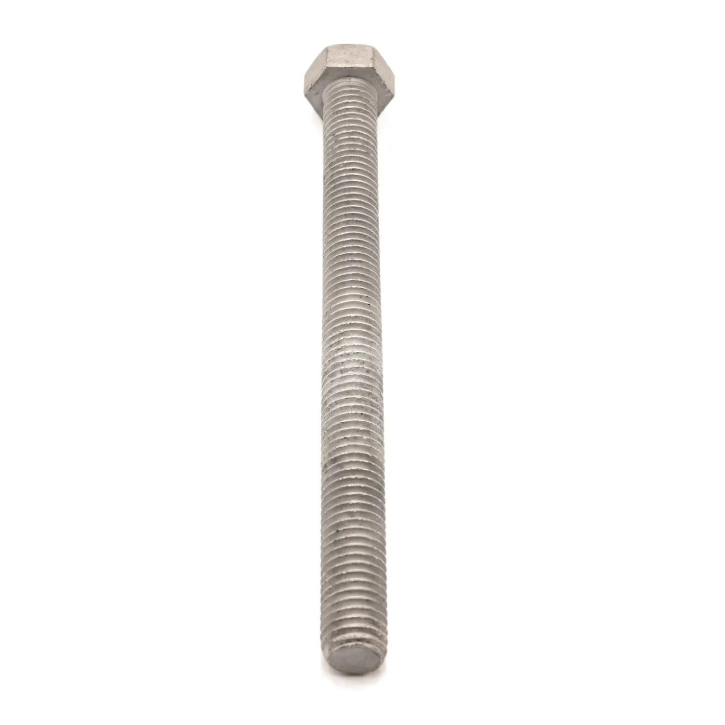 1/2″-13 x 6″ Hot Dipped Galvanized Hex Bolt w/Nuts, Grade A, Full Thread, Qty 25