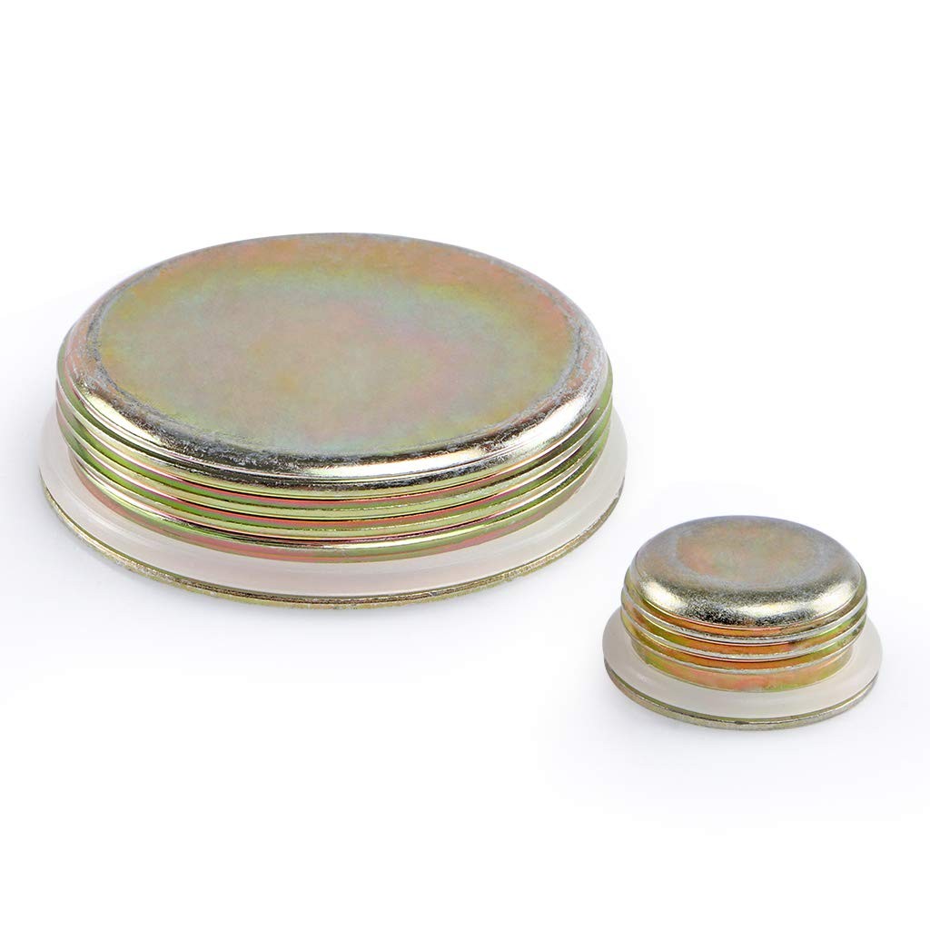 Steel Drum Bung Plug Caps for 55 Gallon Barrels Pack of 8