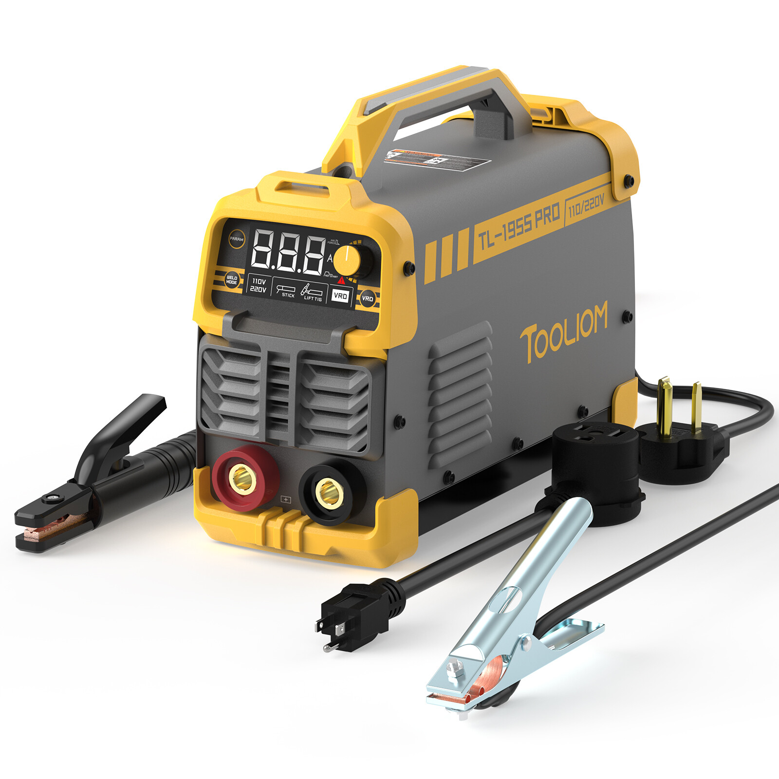 ARC Welder 195A IGBT DC Inverter 110V/220V Lift TIG/MMA/STICK Welding Machine
