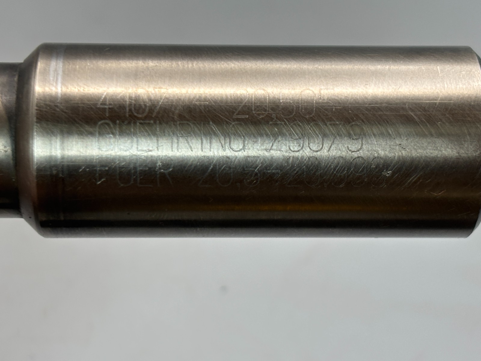 Guhring 4107-20.505 20.5mm Indexable Inserted Drill (.807″-.826″) 3xD 1″ Shank