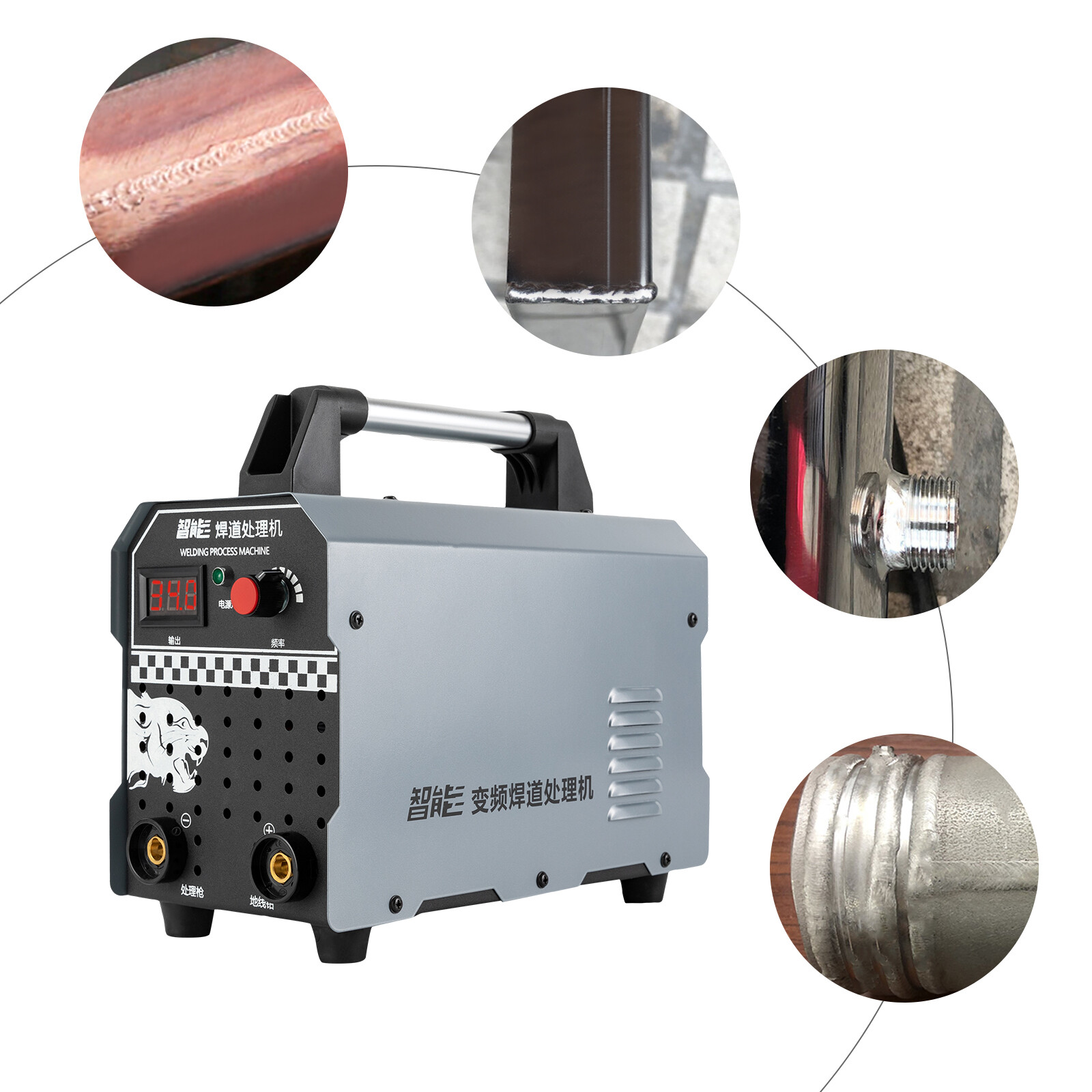 1000W Welding Bead Processor Weld Cleaning Machine For Metal/arc/laser Welding!