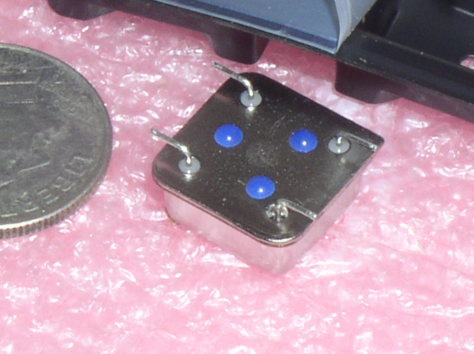 2 NEW ECS-2203BN 25.000 MHZ SMD SMT CRYSTAL CLOCK OSCILLATOR 5V HCMOS TTL USA