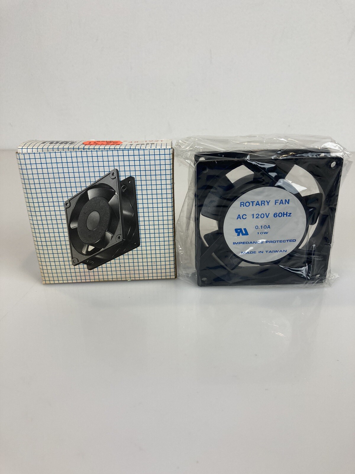 Axial Rotary Fan AC 120V 60Hz 0.10A 10W Impedance Protected #48-1921
