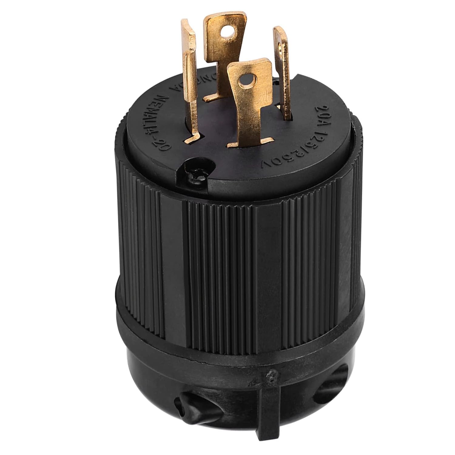 For NEMA L14-20P Locking Plug – 20A 125/250V Twist Lock Male Generator Connector