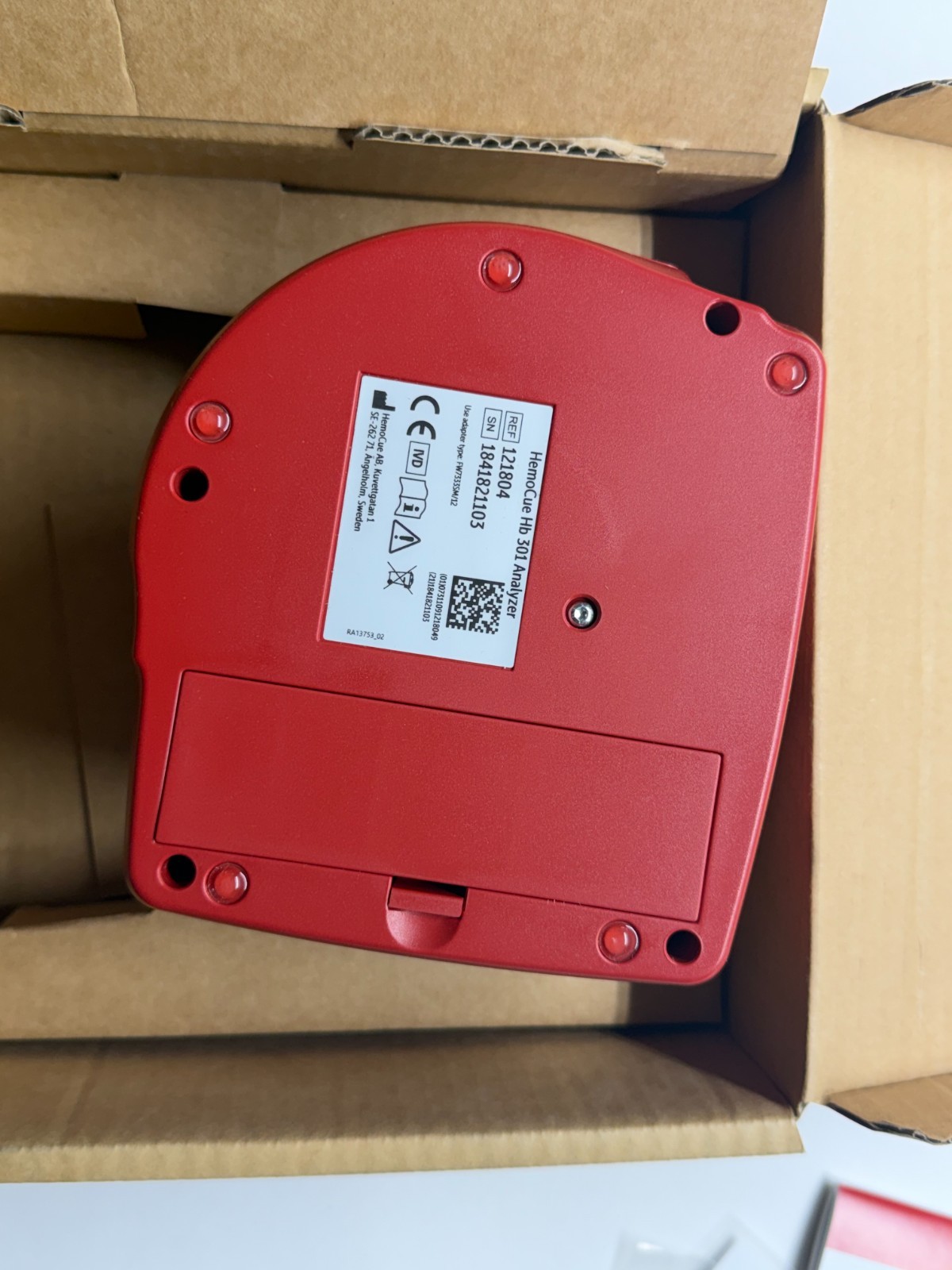 HemoCue Hb 301 Hemoglobin Analyzer Photometer Testing – New Open Box