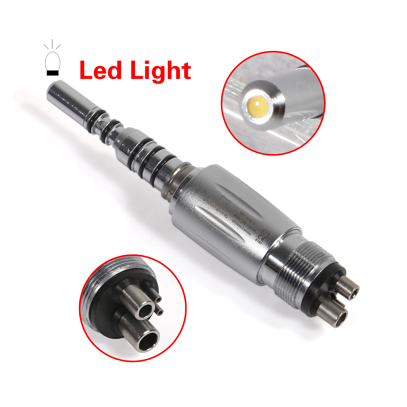 Dental (LED) Quick Coupler 4 Hole 6 Hole for Fiber Optic Turbine Handpiece