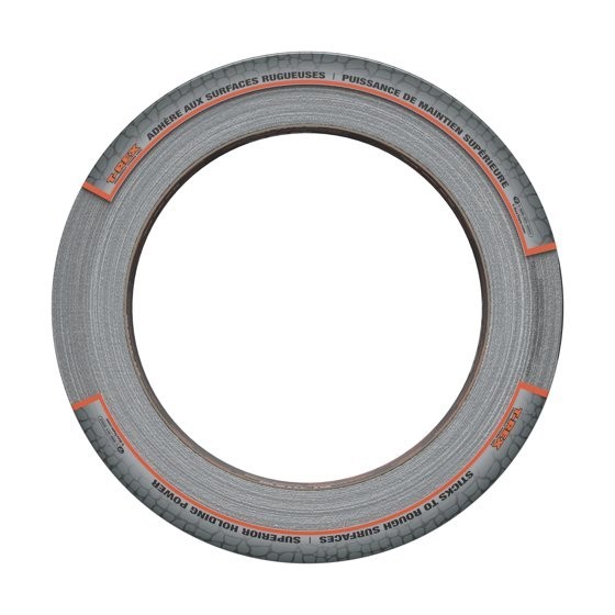 2 pack T-Rex Ferociously Strong Gunmetal Gray Duct Tape, 1.88 in. x 10 yd.