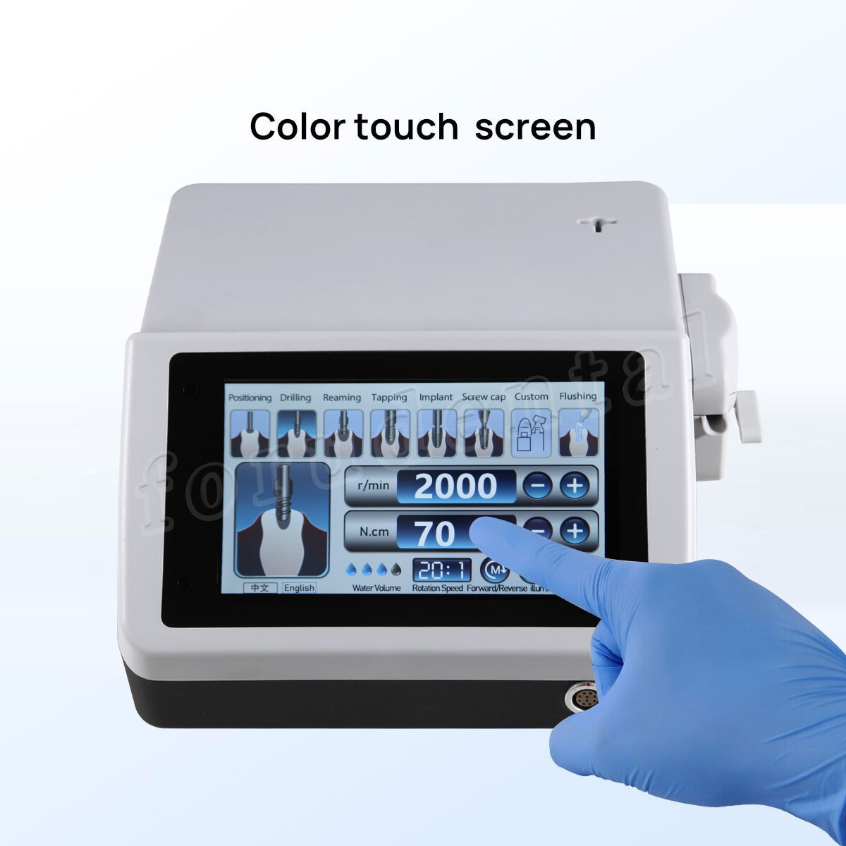 Dental Implant Motor System Brushless Micromotor 20:1 Surgical Handpiece ty