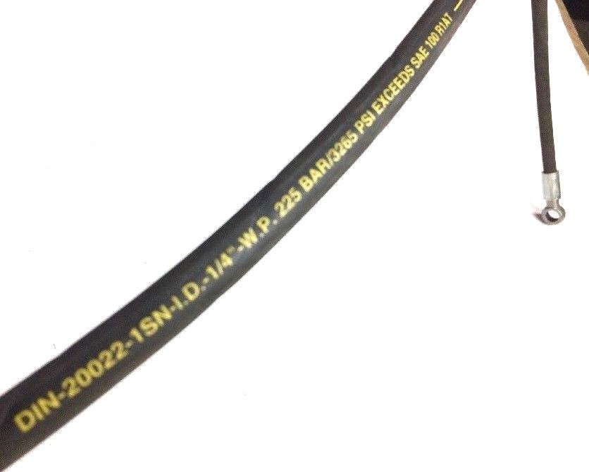 Hydraulic Hose Assembly 1/4” DIN-20022-1SN NOS