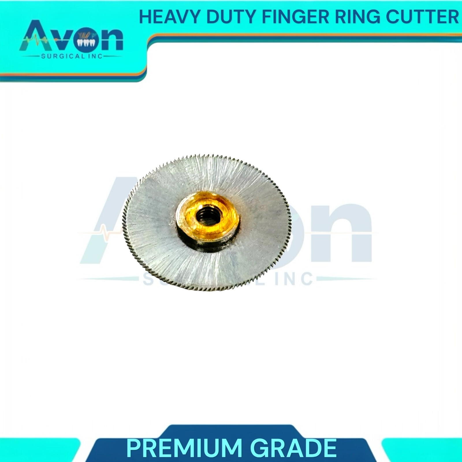 Heavy Duty Premium Finger Ring Cutter 6″ with Circular Blade, First Aid, EMS/EMT