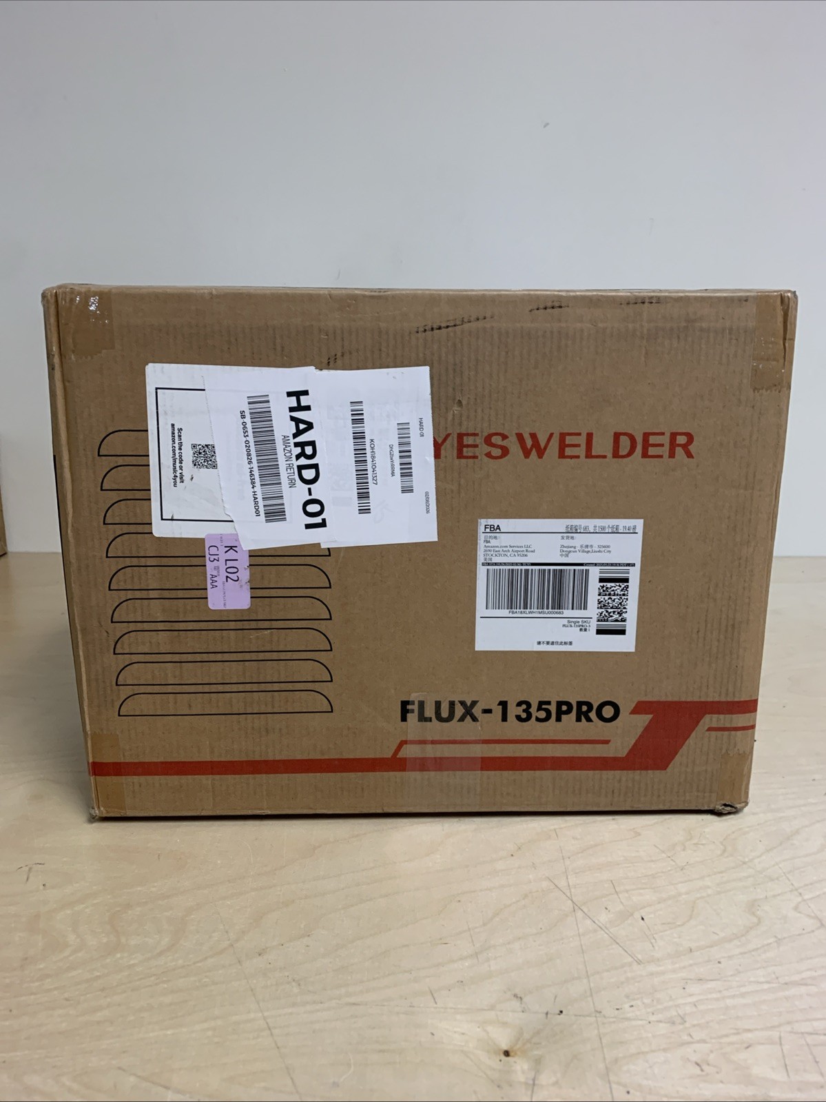 YESWELDER Flux-135PRO Gasless MIG Welder – Portable Welding Machine