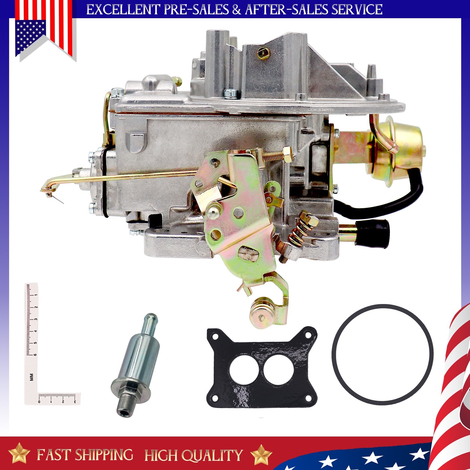For Ford 400 302 351 Cu Jeep Engine 2150 Two 2 Barrel Carburetor Carb 2100 🔥
