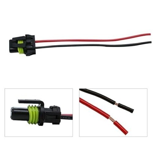 9005 9006 HB3 HB4 Female Adapter Wiring Harness Socket Connector for Headlight a