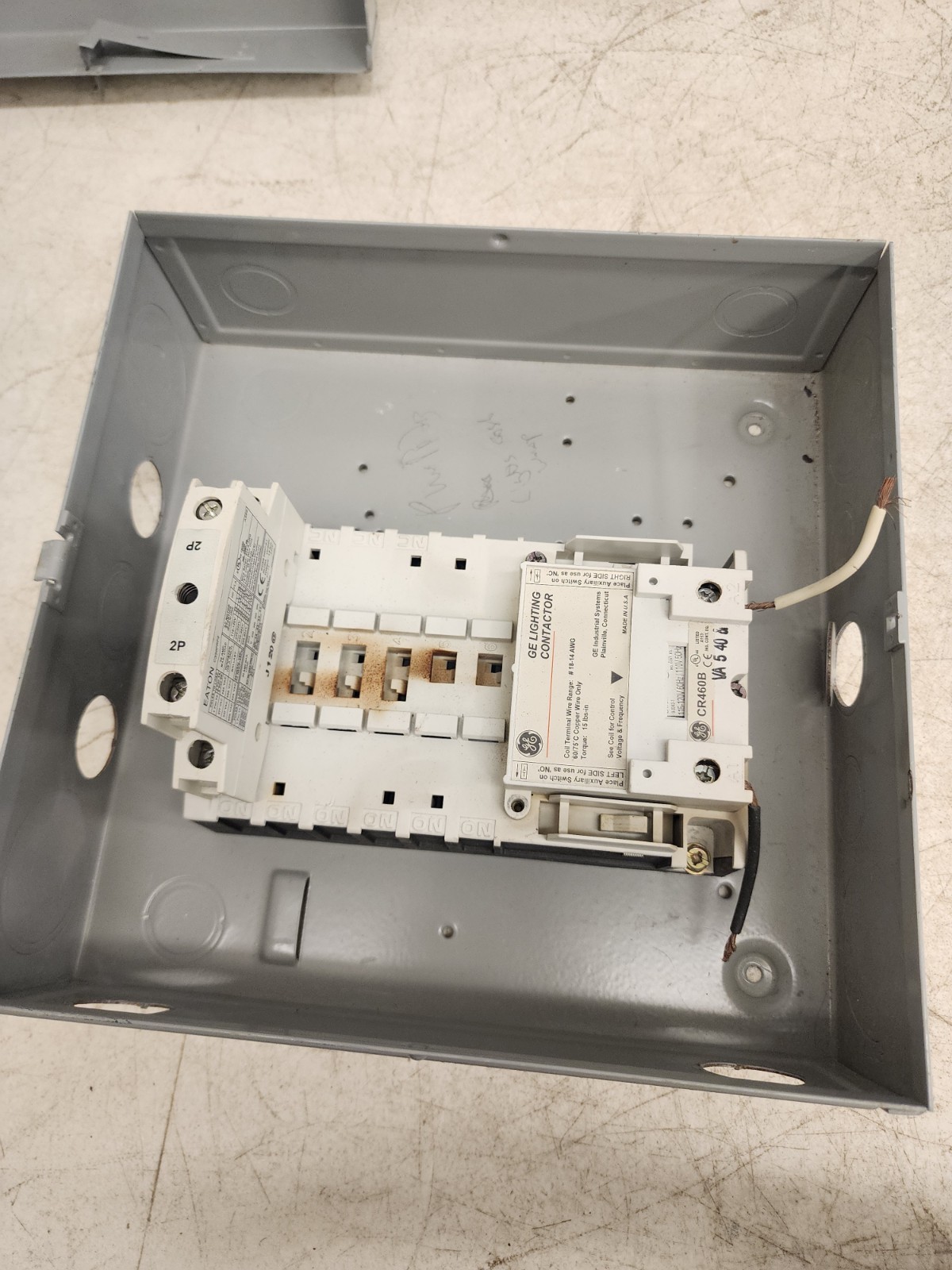 GE Electrically Held Lighting Contactor CR460B.