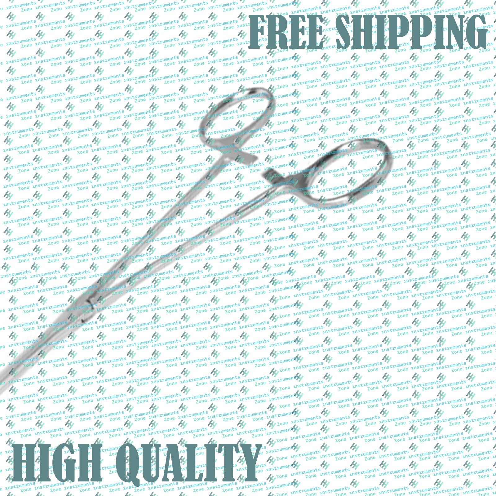 MIS Sponge Forceps 360mm x 10mm | Thoracoscopic VATS Cardiovascular Clamp